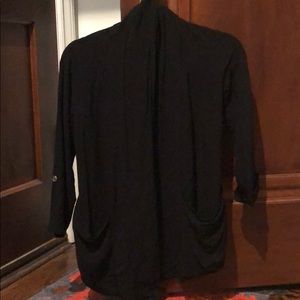 Black cardigan